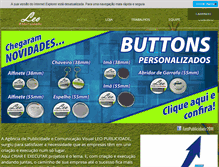 Tablet Screenshot of leopublicidade.com